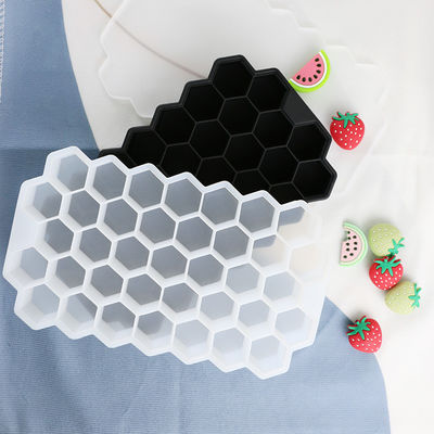 Khuôn làm đá viên tổ ong miễn phí BPA, khay đá viên cao su cấp thực phẩm