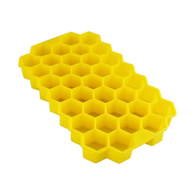 Cấp thực phẩm Ice Cube Khuôn silicon Khay BPA Free Honeycomb Shape 37 Cell