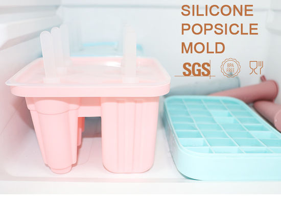 Khuôn silicon được cá nhân hóa Ice Lolly Bền vững với màu Panton