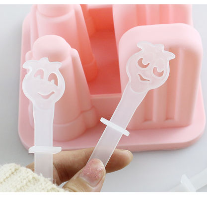 Khuôn silicon cá nhân hóa màu Panton, khuôn Popsicle miễn phí BPA cho gia đình