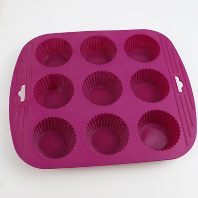 Khuôn bánh rán silicon nhỏ không độc hại để làm bánh nướng xốp Cupcake