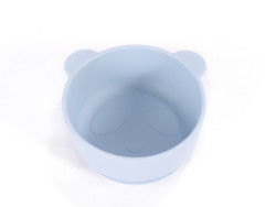 Hình ảnh hoạt hình dễ thương Desing Bear Panda hình dạng Baby Silicone Chén cho ăn Không có mùi vị Với tùy chỉnh Logo