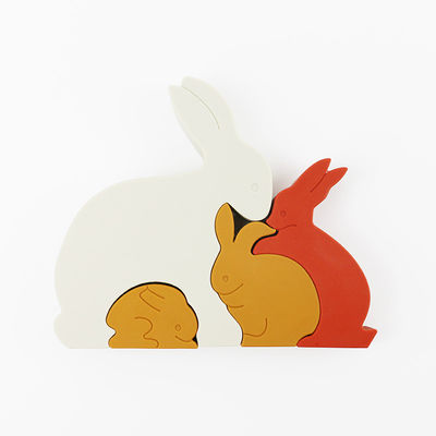 Bunny Rabbit Đồ Chơi Ghép Hình Cho Bé Bằng silicon Thân Thiện Với Môi Trường Cho Bé