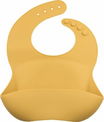 Yếm trẻ em bằng silicon có thể điều chỉnh cấp thực phẩm cho trẻ mới biết đi