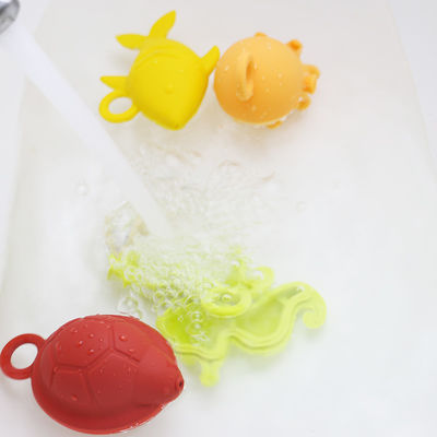 Hàng Mới Về Trẻ Em Trẻ Em Nổi Tắm Đồ Chơi Silicone Không Chứa BPA Thực Phẩm Mọc Răng Silicone Nước Đồ Chơi