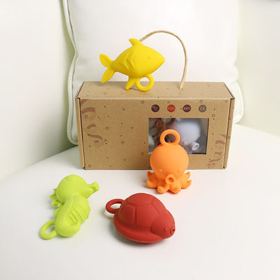 Đồ chơi tắm silicon nổi cho trẻ em, không chứa BPA, an toàn thực phẩm