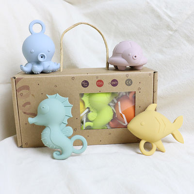 Đồ chơi tắm silicon nổi cho trẻ em, không chứa BPA, an toàn thực phẩm