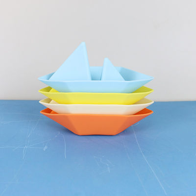 Bộ thuyền silicone tắm nổi Bộ đồ chơi nước Cấp thực phẩm miễn phí Bpa