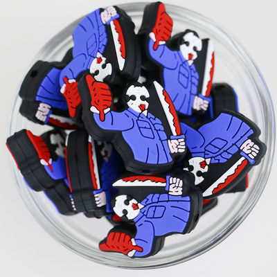 Chuỗi hạt silicone tiêu điểm Halloween DIY cho móc khóa bút
