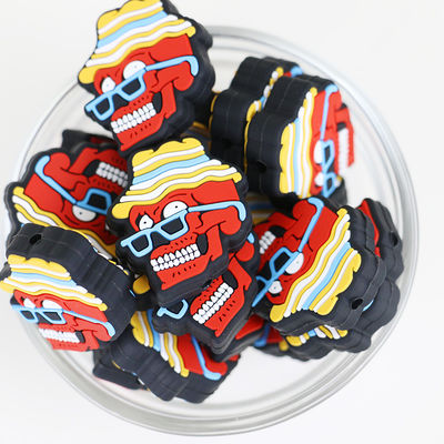 Chuỗi hạt silicone tiêu điểm Halloween DIY cho móc khóa bút