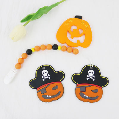 Móc khóa mọc răng bằng silicon mềm và dẻo cho bé từ 0-36 tháng Tự làm móc khóa cho bé Halloween
