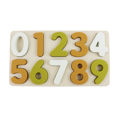 Bán buôn số lượng silicone thấp MOQ Câu đố thân thiện với môi trường miễn phí BPA cho giáo dục trẻ em