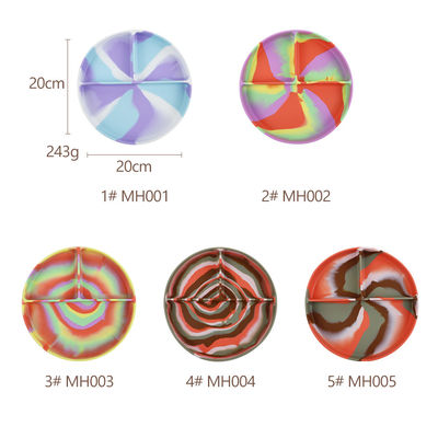 Tấm silicone dành cho trẻ mới biết đi được FDA phê chuẩn Độ bền cao Không độc hại Chịu nhiệt