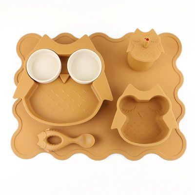 Bộ 5 Bát Silicon Dễ Dàng Vệ Sinh Chống Dính Nhiều Vị Trí Màu Sắc