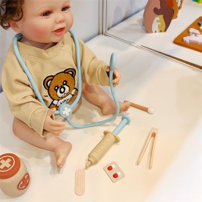 Đồ chơi trẻ sơ sinh silicone ODM với chức năng đóng vai bác sĩ