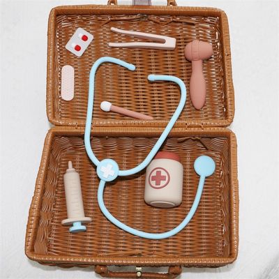 Đồ chơi trẻ sơ sinh silicone ODM với chức năng đóng vai bác sĩ