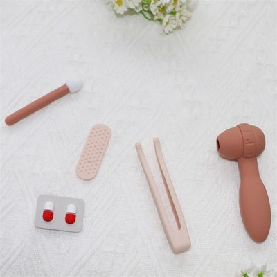 204g Bộ đồ chơi bác sĩ silicone Chất liệu y tế tùy chỉnh cho trẻ em