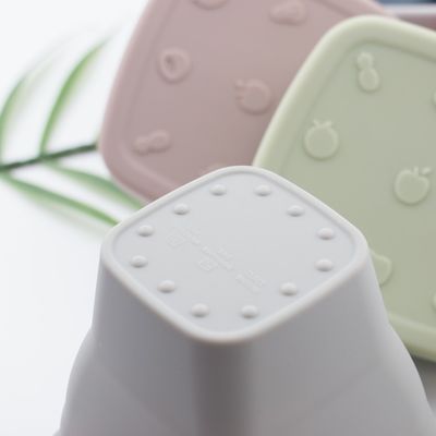 Uống Cup in silicone với rơm 12 * 7 * 10cm chất lượng