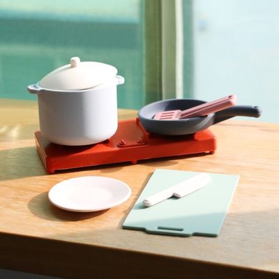 Nhà máy mới đến giả vờ chơi Set đồ chơi nhà bếp Montessori giáo dục Silica Gel nhà bếp đồ chơi silicone
