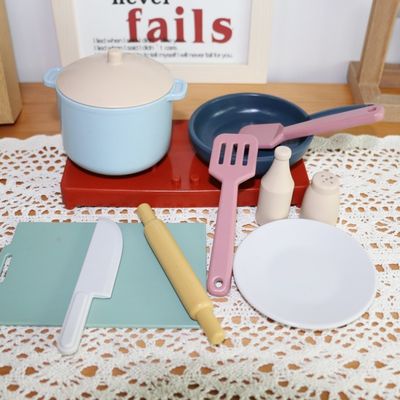 Nhà máy mới đến giả vờ chơi Set đồ chơi nhà bếp Montessori giáo dục Silica Gel nhà bếp đồ chơi silicone