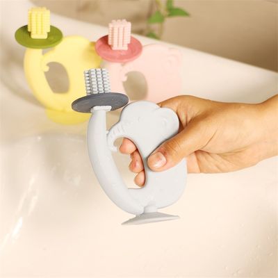 Silicone Baby Teether BPA miễn phí kết cấu mềm làm dịu đau nướu răng giảm đau răng Silicone Teether an toàn cho đồ chơi trẻ em