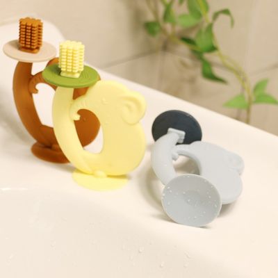 BPA miễn phí Teether silicone mềm kết cấu dễ cầm Giúp giảm đau răng