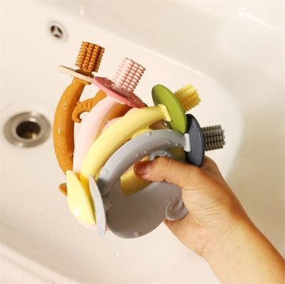 BPA miễn phí Teether silicone mềm kết cấu dễ cầm Giúp giảm đau răng