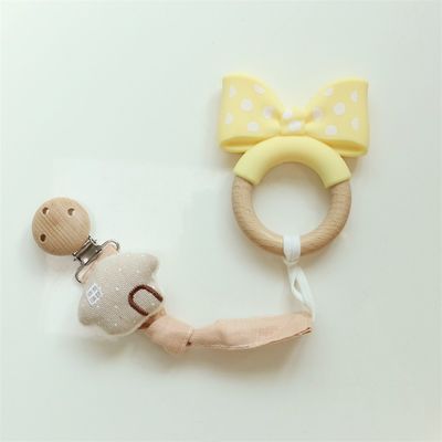 Thức ăn cấp độ silicone răng nhẫn đóng băng cho thêm cứu trợ đồ chơi giáo dục trẻ em silicone trái cây răng