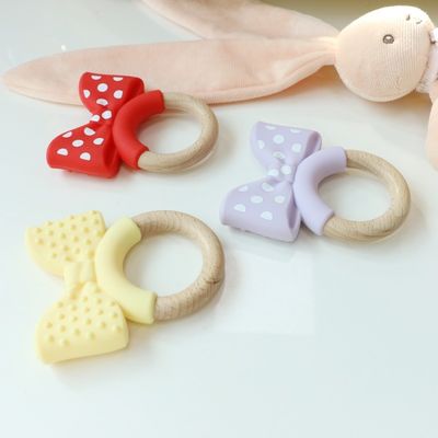 Thức ăn cấp độ silicone răng nhẫn đóng băng cho thêm cứu trợ đồ chơi giáo dục trẻ em silicone trái cây răng