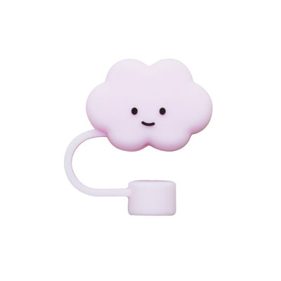 Sản phẩm bán buôn Full Silicone Non Toxic PVC Free BPA Free Silicone Straw Topper Cloud Covers hoàn hảo cho 6-12mm Straw