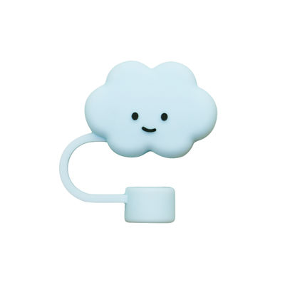 Sản phẩm bán buôn Full Silicone Non Toxic PVC Free BPA Free Silicone Straw Topper Cloud Covers hoàn hảo cho 6-12mm Straw