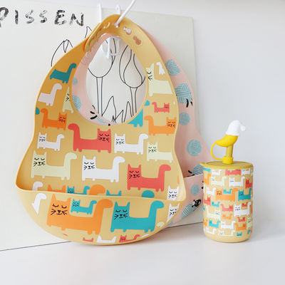 Silicone Baby Bib Không thấm nước và bẩn - Kháng bị lộn xộn - Thời gian ăn uống miễn phí