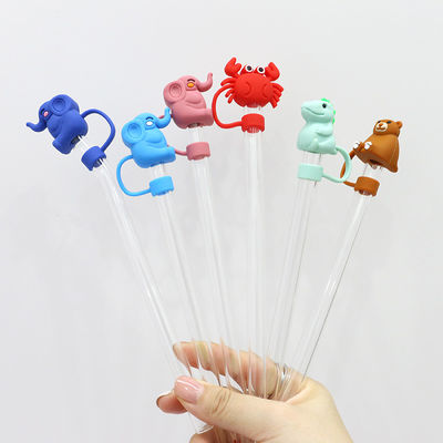 Full Silicone Straw Cover Trong Thiết kế 3D Cho Stanley Cup Tumblers 6-12mm Straw / Sippy