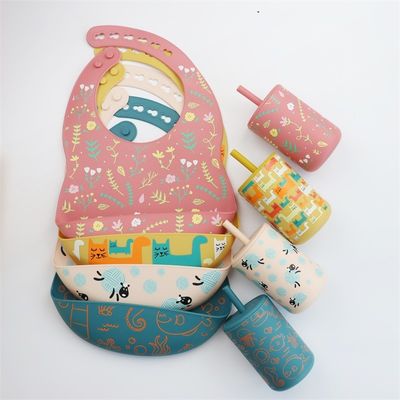 Nhiệt độ kháng silicone Baby Cup Logo in tùy chỉnh trẻ em uống silicone cup