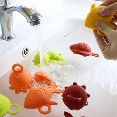 Chiếc bìa rơm silicone đầy đủ trong thiết kế 3D đồ chơi trẻ em silicone nhẹ