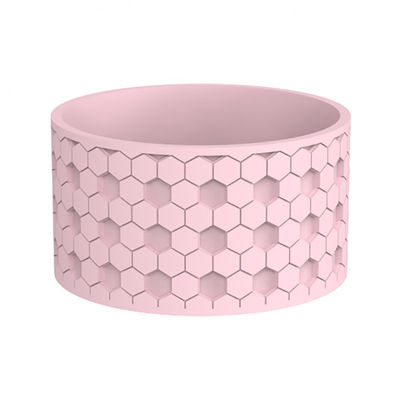 Tùy chỉnh 3D Cup silicone Bumper Boot chai tay áo cho 20 30 40 oz Tumbler với tay cầm cup silicone nắp chai nắp dưới