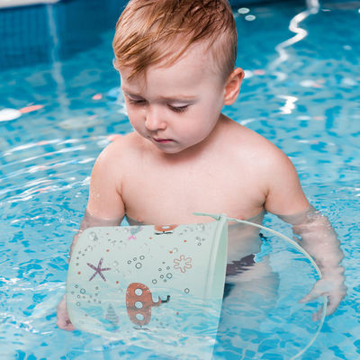 BSCI Nhà máy bán buôn tùy chỉnh EN71 thử nghiệm truyền nhiệt in sáng màu trắng silicone Baby đồ chơi bộ đồ chơi bãi biển cát thiết lập cho trẻ em