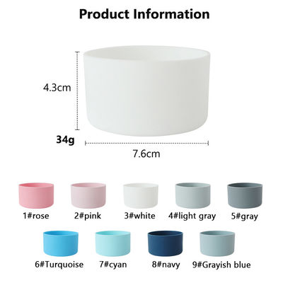 Chiếc giày bọc silicone Chiếc giày bọc nước cho Owala 7.5cm 40oz Chiếc giày chống trượt Chiếc giày bảo vệ tay áo đáy Chiếc giày bọc tay áo phụ kiện