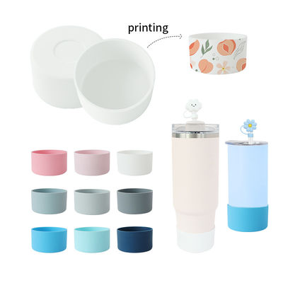 Chiếc giày bọc silicone Chiếc giày bọc nước cho Owala 7.5cm 40oz Chiếc giày chống trượt Chiếc giày bảo vệ tay áo đáy Chiếc giày bọc tay áo phụ kiện