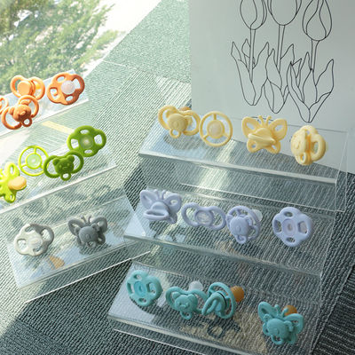 Ước tính Cute hình ảnh hoạt hình silicone BPA miễn phí baby răng và trẻ em nhẹ nhàng nhẹ nhàng