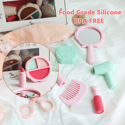 Makeup Toy Role Play Girls Set Baby Simulation Pretend Play Juguetes Montessori Giáo dục cho trẻ em Trẻ sơ sinh Đồ chơi giáo dục