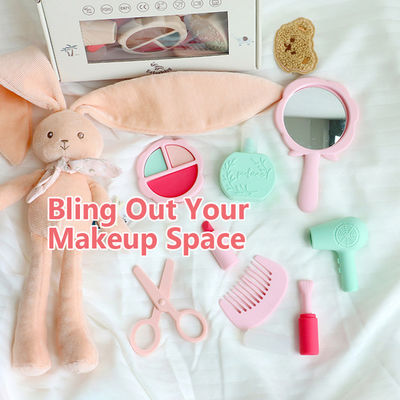 Makeup Toy Role Play Girls Set Baby Simulation Pretend Play Juguetes Montessori Giáo dục cho trẻ em Trẻ sơ sinh Đồ chơi giáo dục