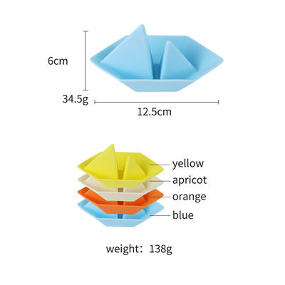 Mới đến BPA an toàn silicone bồn tắm thuyền đồ chơi dễ dàng để làm sạch trẻ em chơi đồ chơi bồn tắm giáo dục silicone bồn tắm cậu bé