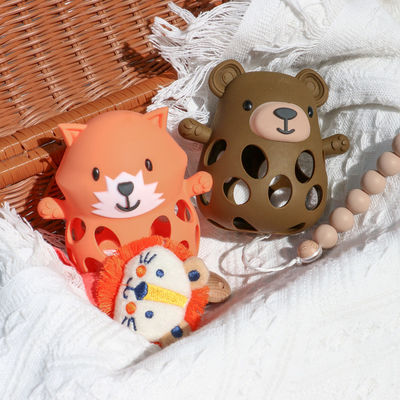 PAISEN Bear Teething Gloves Unisex Custom BPA-Free Newborn Gifts Cute Animal Shaped Silicone Teething Toys Mông trẻ em mềm
