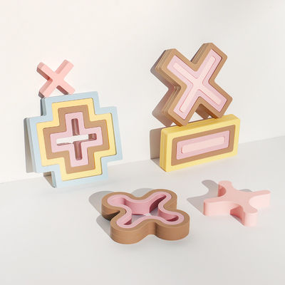 NEW mềm 100% silicone đa chức năng đồ chơi trẻ em cộng trừ nhân và chia biểu tượng silicone bộ câu đố