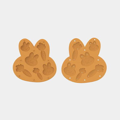Silicone Baby Fruit Food Food khay khay đóng hộp Ice Cube Maker cho món ăn sữa mẹ tự làm.