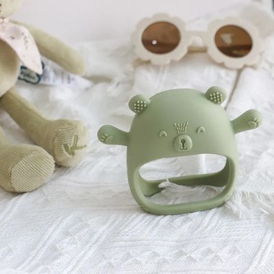 PAISEN Custom mềm răng đồ chơi răng găng tay trẻ sơ sinh BPA miễn phí trẻ em silicone răng găng tay cho trẻ sơ sinh