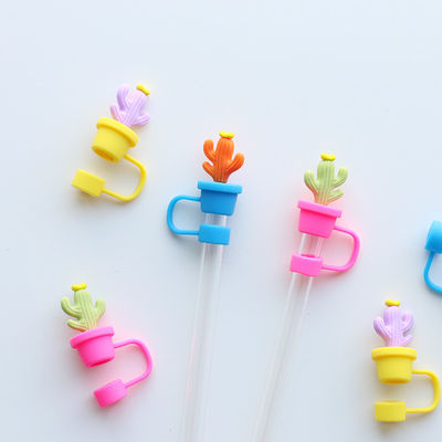 Cactus Straw Stoppers Protector Straw Toppers cho Stanley 40 Oz Tumbler với tay cầm đấm bụi Mũi rơm cho chai nước