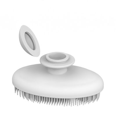 BSCI Nhà sản xuất silicone tùy chỉnh cao su mềm 100% bàn chải silicone đầy đủ cho bàn chải tắm chó mèo