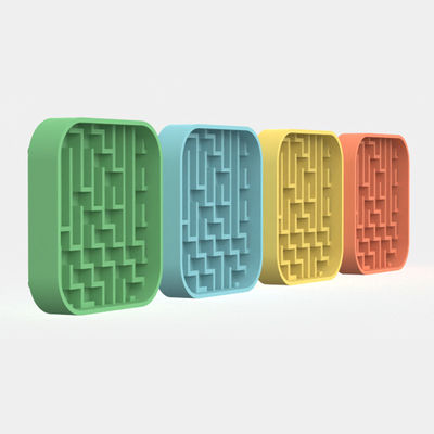 Hàng hóa bán buôn Thức ăn Thức ăn cao cấp Silicone Bowl Dog Pet Slow Feeder Bowl Chủ đề Giáng sinh Pet Food Bowl Pet Lick Mat